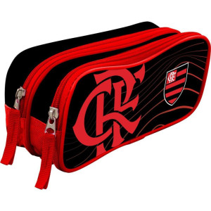 Estojo Duplo Flamengo Preto/vermelho-126014-66874