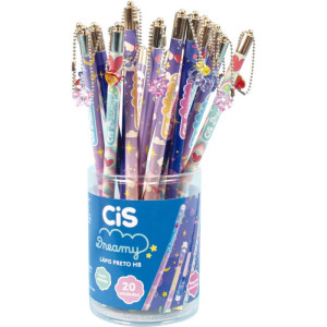 Lapis Preto Redondo Decorado Cis Dreamy C/pingente 4 Mod (s)-123973-72590