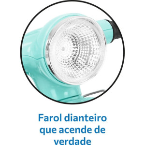 Moto Eletrica Scooter Turquesa 6v-115273-98209