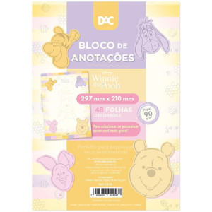 Papel De Carta Decorado Pooh Univ. 48f 90g-126443-52405