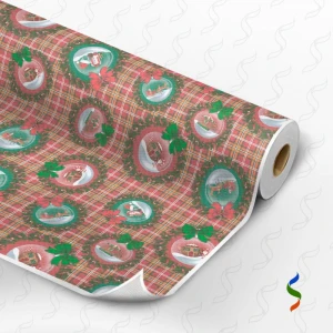 Tnt Estampado 1,40m 40g Natal Guirlanda