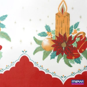 Tnt Estampado 1,40m 40g Natal Vela Com Sino