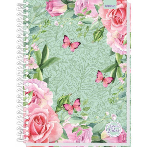 Caderno 01x1 Capa Dura Green Vibes 80fls-125549-74286