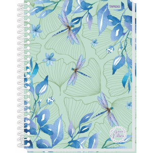 Caderno 01x1 Capa Dura Green Vibes 80fls-125549-80357