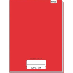 Caderno Brochurao Capa Dura Neuro Pauta Ampliada 40 Folhas-125557-59368