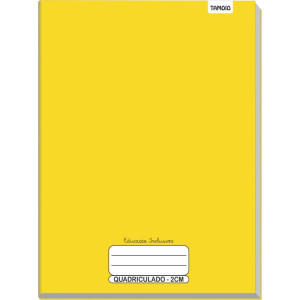 Caderno Quadriculado Univers. 2x2cm Ampliado Ed. Inclusiva