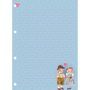 Bloco Papel De Carta Sweet Dreams 75g 200x275mm-125570-93933