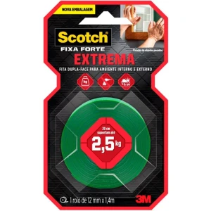 Fita Fixa Forte Scotch Extrema 12x1,4m Ate 5 K