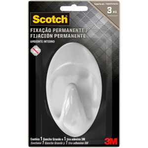 Gancho Plastico Scotch Plast. Extrema Gr. C/1