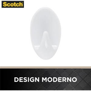 Gancho Plastico Scotch Plast. Extrema Med. C/3-117762-14543