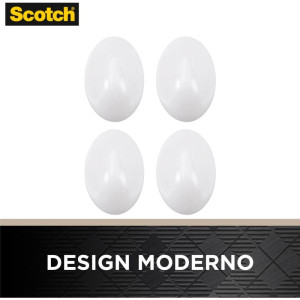 Gancho Plastico Scotch Plast. Extrema Peq. C/4-117763-20278