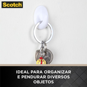 Gancho Plastico Scotch Plast. Extrema Peq. C/4-117763-79479