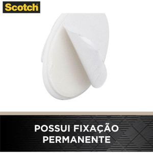 Gancho Plastico Scotch Plast. Extrema Peq. C/4-117763-94710