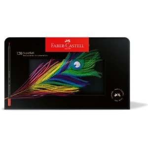 Lapis De Cor Redondo Supersoft 120 Cores
