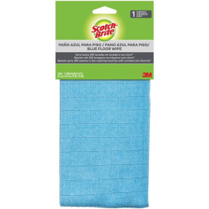 Pano De Limpeza Chao Azul Com 1