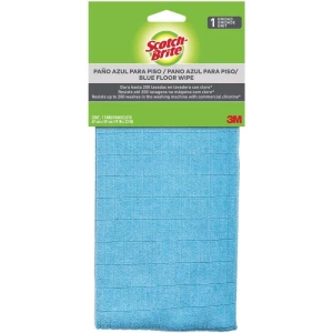 Pano De Limpeza Chao Azul Com 1