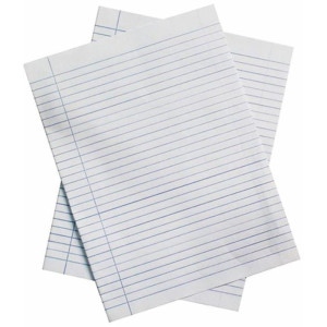 Papel Almaco Pauta E Margem 200x275mm 56g-126055-56483