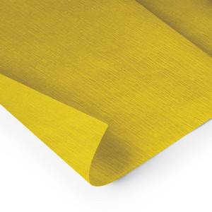 Papel Crepom 48cmx2,00m. Amarelo