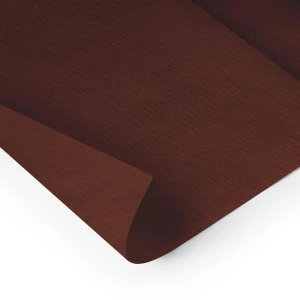 Papel Crepom 48cmx2,00m. Marrom