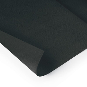 Papel Crepom 48cmx2,00m. Preto