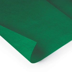Papel Crepom 48cmx2,00m. Verde Bandeira