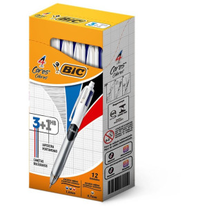 Caneta Esferografica 4 Cores + Lapiseira 0.7 Mm