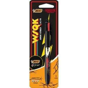 Caneta Esferografica 4 Cores Str. Things Squawk