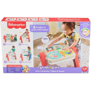 Fisher-price Aprender Brincar Mesa De Atividades 4em1-121352-56675