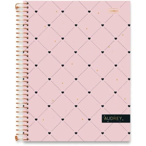 Caderno 01x1 Capa Dura Audrey 80fl