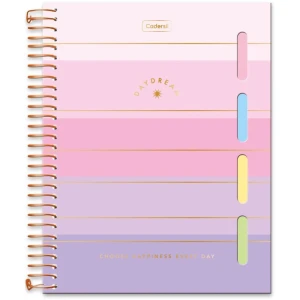 Caderno 01x1 Cp.dura Colegial Daydream C/divisoria (s)