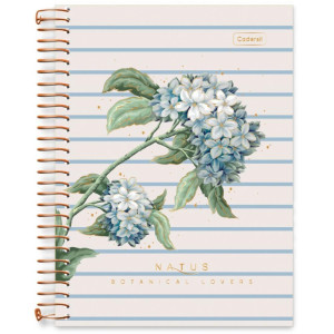 Caderno 10x1 Cp.dura Colegial Natus 160fls