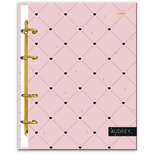 Caderno Argolado Audrey C/6 Divisorias (s)