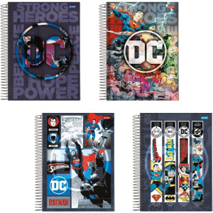Caderno 10x1 Capa Dura Dc.comics 160fls.