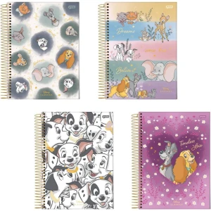 Caderno 10x1 Capa Dura Disney Classicos 160fls.