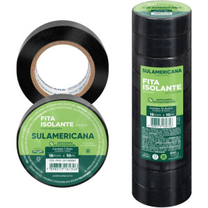 Fita Isolante 18mmx10m. Anti Chama-126067-80816