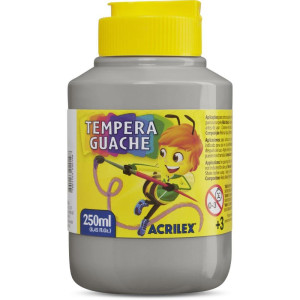 Tinta Guache 250ml Cinza-126512-81998