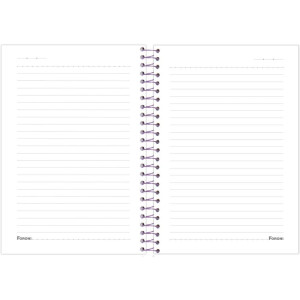 Caderneta Espiral Capa Dura Stitch 1/8 80fls-126526-25463