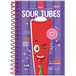 Caderno Brochura 1/4 Capa Dura Fini 80f-126525-98536