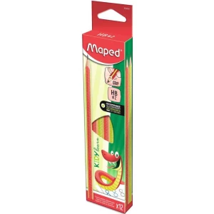 Lapis Preto Triangular Kidy Learn Grip Hb
