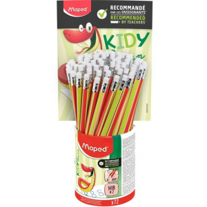 Lapis Preto Triangular Kidy Learn Grip Hb C/borracha-126787-89141