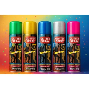 Pinta Cabelo 150ml Glitter P/cab E Corpo So