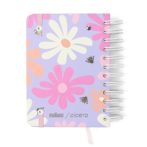 Agenda/planner 2026 Wire-o Melissa Color Bloomy-126835-89155