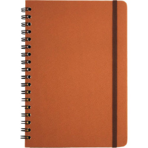 Caderno 01x1 Cp.dura Colegial Classica Caramelo 80f