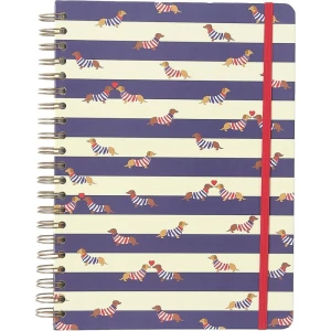 Caderno 10x1 Cp.dura Colegial Praia Cachorros 160f