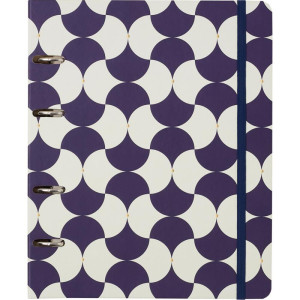 Fichario Cartonado Bossa Nova Boemia Azul 170x240