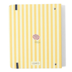 Fichario Cartonado Office Duo Praia Sol A5-126844-51192