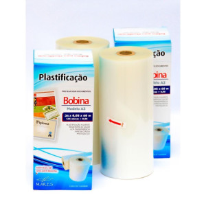 Plastico Para Plastificacao Pouch Film Rolo 34x0,05x60m-125611-13634