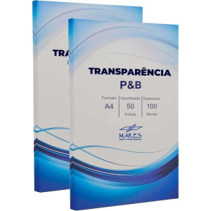 Transparencia Inkjet A4 Ppc P/copiadora Pto E Bco