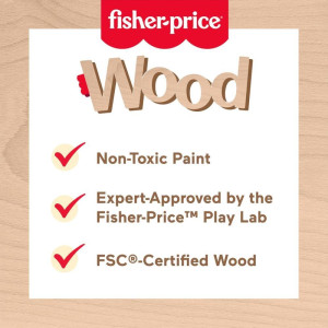 Fisher Price Wood Jardim E Ferramentas 12pcs-121307-66163