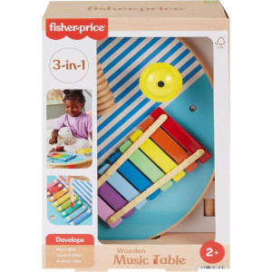 Fisher Price Wood Mesa Musical C/instrument 3em1-121309-23608